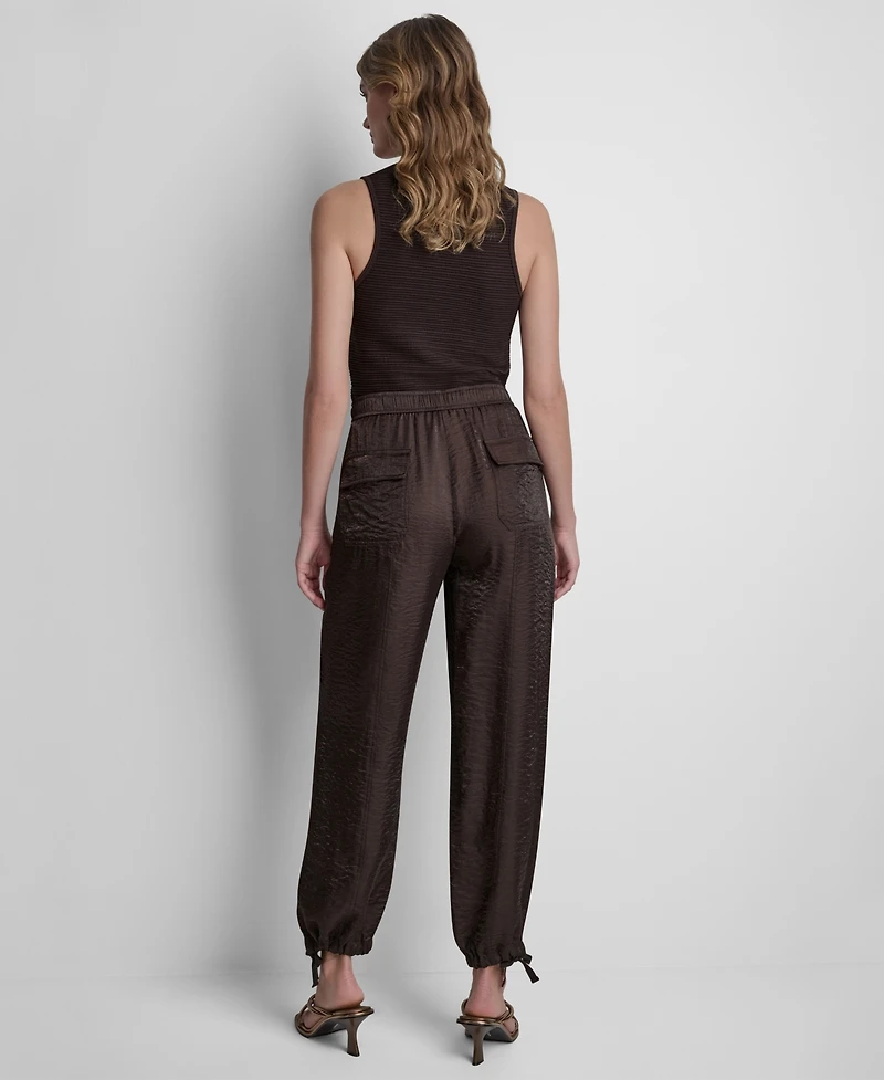 Dkny Women's Twinkle Tie-Leg Pants