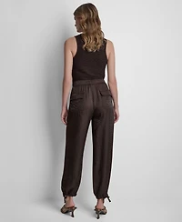 Dkny Women's Twinkle Tie-Leg Pants