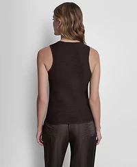 Dkny Women's Cutaway Seamless Tank