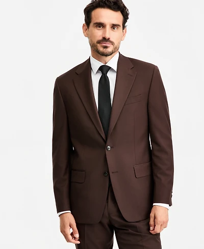 Michael Kors Men's Classic-Fit Wool-Blend Suit Separate Jacket
