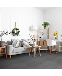 Sorbus Tiles Sq ft Wood Grain Interlocking Floor Foam Tile Mats - for Home, Playroom, Basement