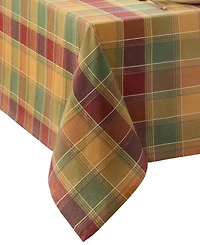 Elrene Autumn Acres Plaid Tablecloth