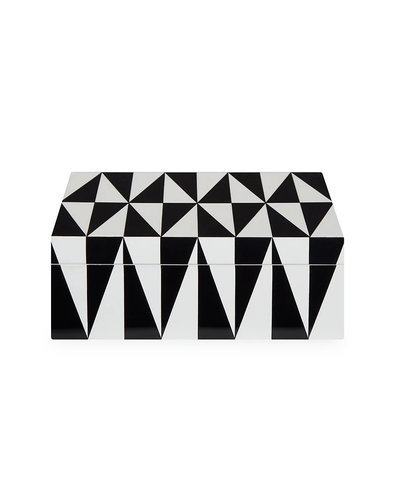 Jonathan Adler Op Art 64 oz. Medium Lacquer Box