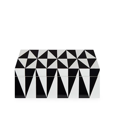 Jonathan Adler Op Art 64 oz. Medium Lacquer Box