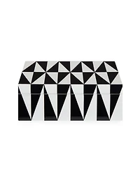 Jonathan Adler Op Art 64 oz. Medium Lacquer Box
