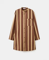 Mango Women's Stripe Printed Midi Caftan