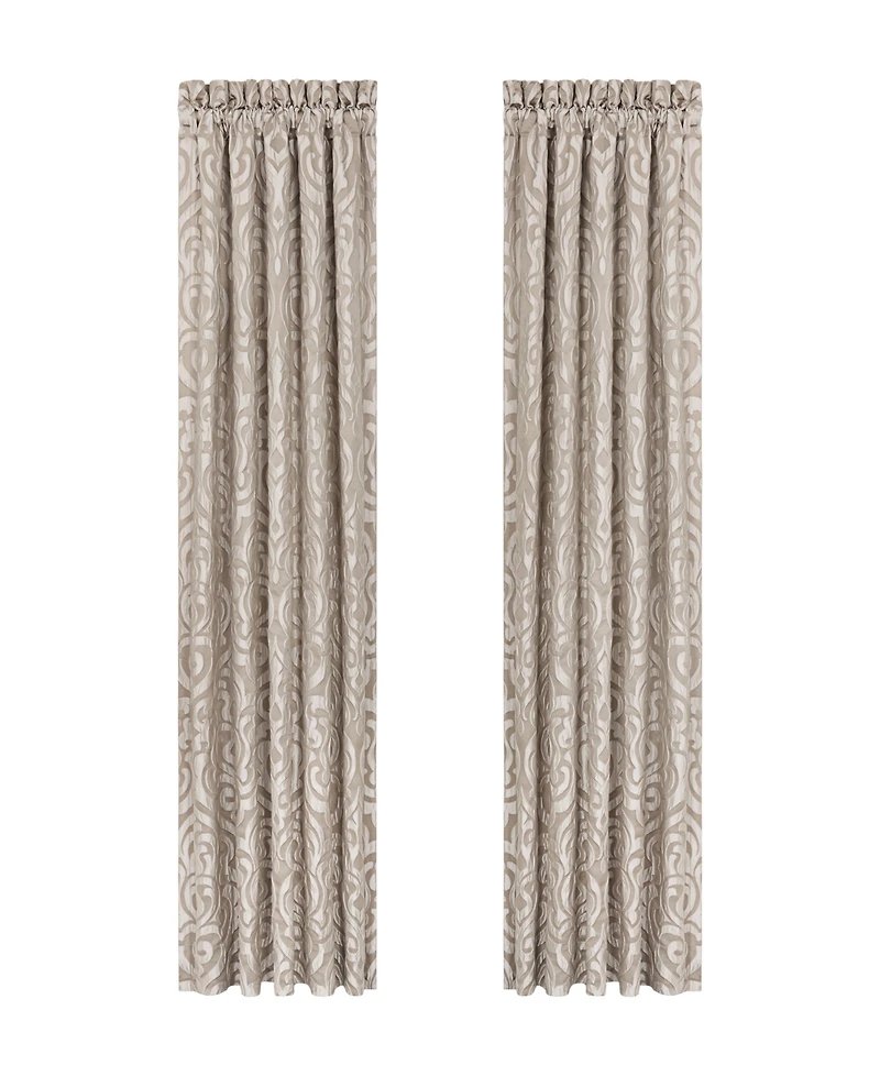 J Queen New York Astoria Window Panel Pair, 50" x 95"