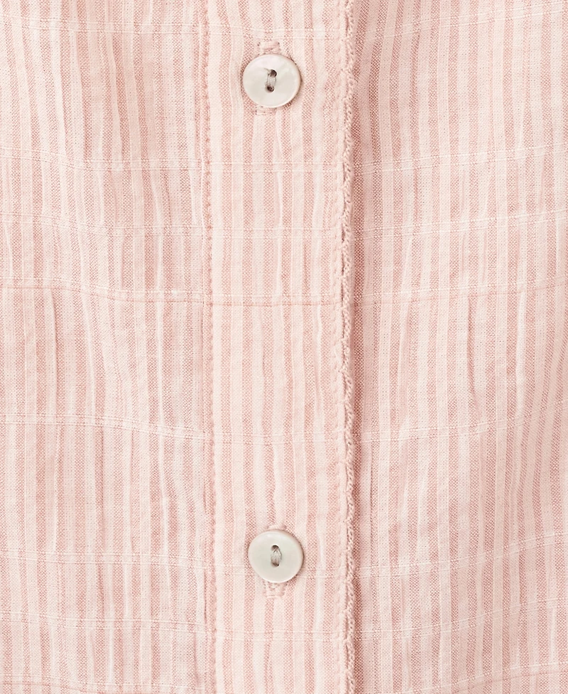 Mango Women's Two-Piece Cotton Pajama Set