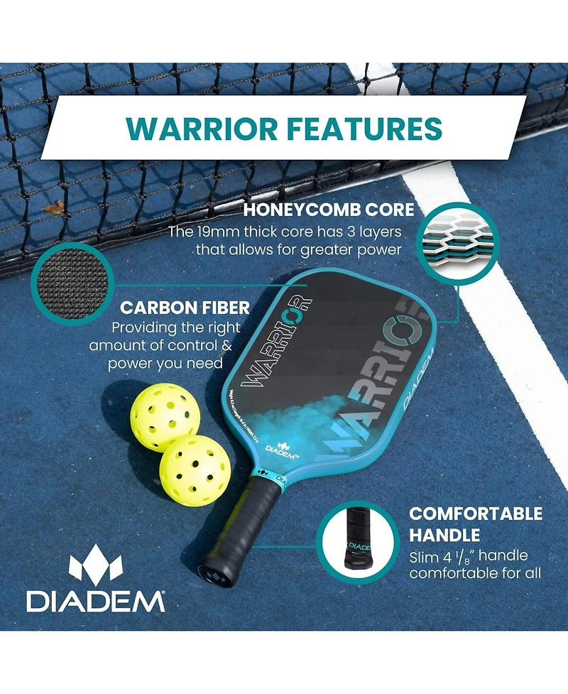 Diadem Warrior V1 Carbon Fiber Paddle