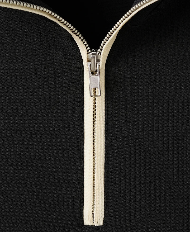 Mango Women's Turtleneck Zip Sweatshirt