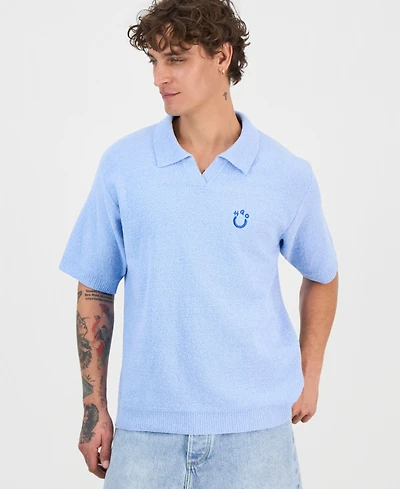 Hugo Boss Men's Sorinou Cotton-Blend Pullover Polo Shirt