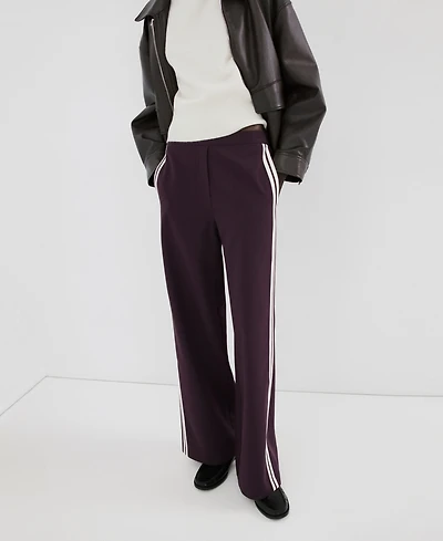 Mango Women's Combined Striped Pants