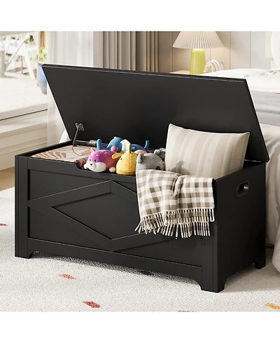 gaomon Wooden Entryway Storage Chest