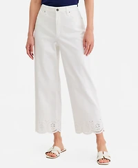 Jones New York Women's Mid Rise Cropped Pants