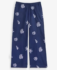 On 34th Women's Shoreline Embroidered Cotton Pull-On Pants, Macy's Exclusive