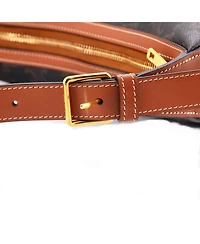 Pre-Owned Celine Medium Heloise Bag Triomphe Coated Canvas