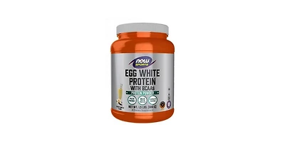 Now Foods Egg White Protein, Creamy Vanilla Powder, 1.5 lbs