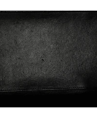 Pre-Owned Celine Micro Tricolor Luggage Bag Canvas and Leather