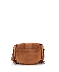 Pre-Owned Celine Medium Camarat Fringe Crossbody Bag Suede