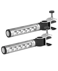 Sorbus 2 Pack Bright Led Lights 360 Degree Clamping Grill Light
