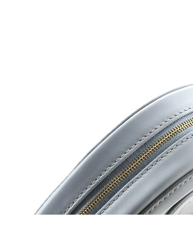 Pre-Owned Celine Triomphe Oval Crossbody Bag Leather