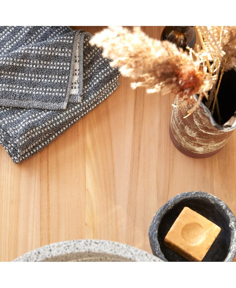 Tikamoon Solid teak wood vanity cabinet wash-stand counterdesign drawers bathroom