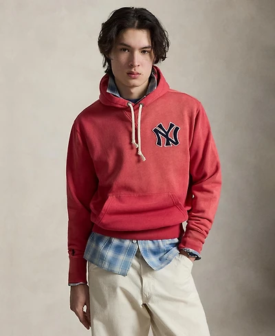 Polo Ralph Lauren Men's Yankees Logo Fleece Hoodie