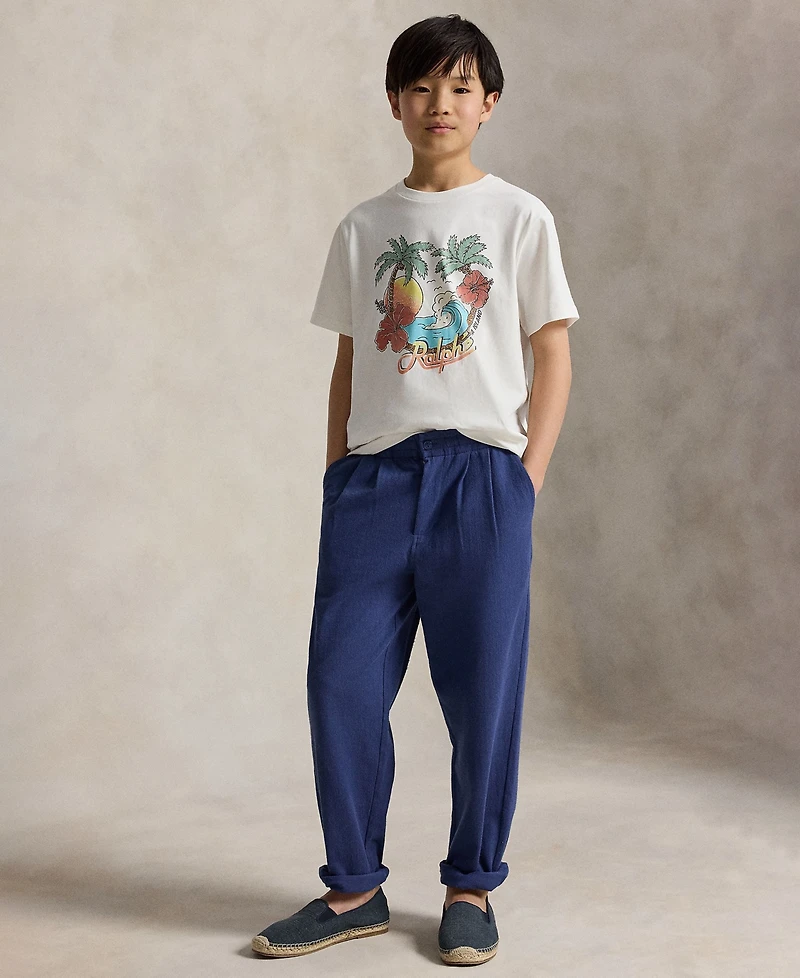 Polo Ralph Lauren Boys 8-20 Cotton Jersey Graphic Tee