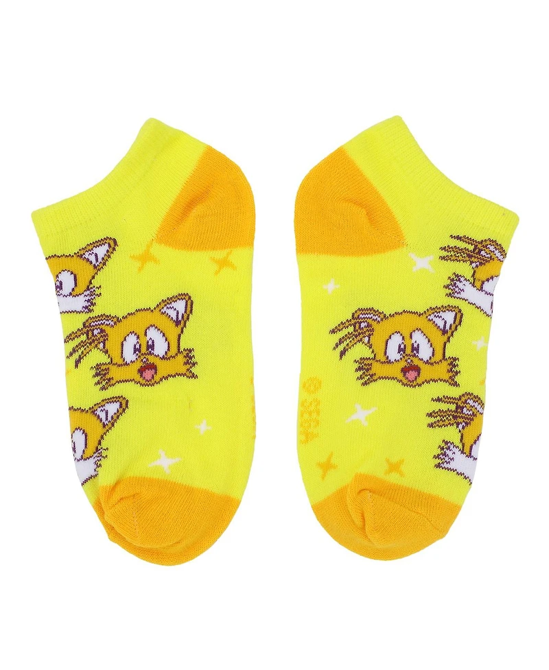 Sonic the Hedgehog Characters 6-Pack of Kids' Ankle Socks