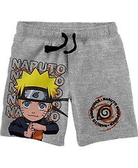 Naruto Boys Shippuden Chibi T-shirts Graphic Tee And Shorts Set