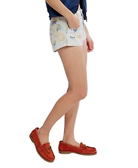 Free People Women's Mid-Rise Printed Shorts