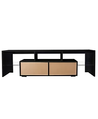 Rainsken Led Tv Stand for 55 Inch Tv