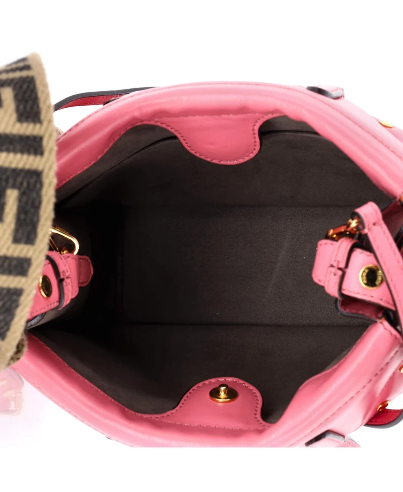 Pre-Owned Fendi Mini Flip Tote Leather