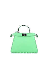 Pre-Owned Fendi Small Selleria Peekaboo ISeeU Bag Leather