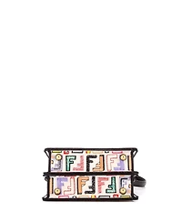 Pre-Owned Fendi Petite Peekaboo ISeeU Bag Embroidered Zucca Canvas