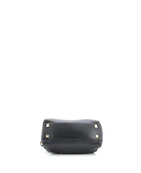 Pre-Owned Fendi Mini Peekaboo Bag Leather with Studded Detail