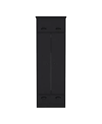 flynama Armoire with 1 Drawer 1 Hinged Drawer Handles Hanging Rod