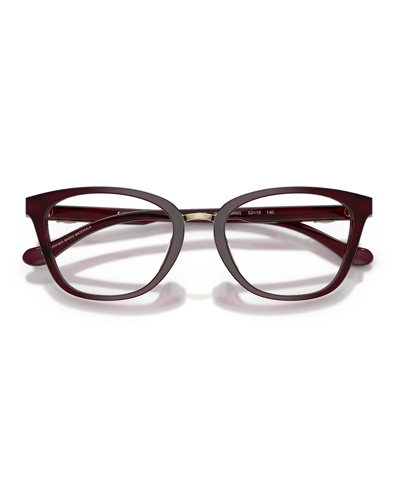 Coach Women's Square Eyeglasses