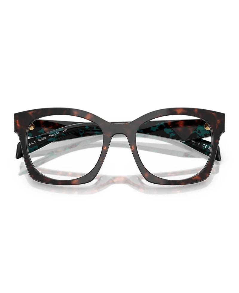 Prada Women's Irregular Eyeglasses, Pr A05V