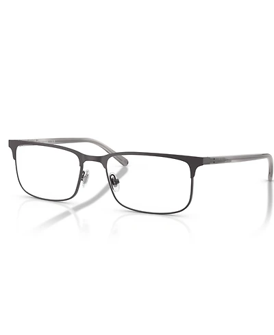 B by Brooks Brothers Men's Square Eyeglasses, BB1124