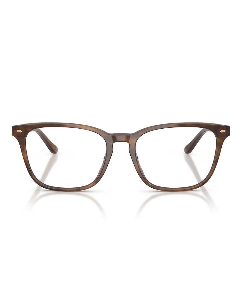 B by Brooks Brothers Men's Square Eyeglasses, BB2076U