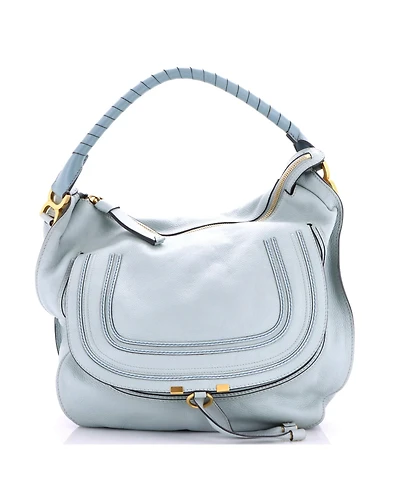 Pre-Owned Chloe Large Marcie Hobo Leather