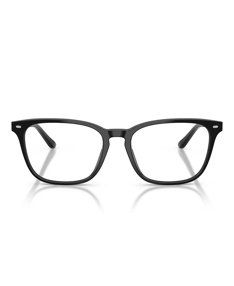 B by Brooks Brothers Men's Square Eyeglasses