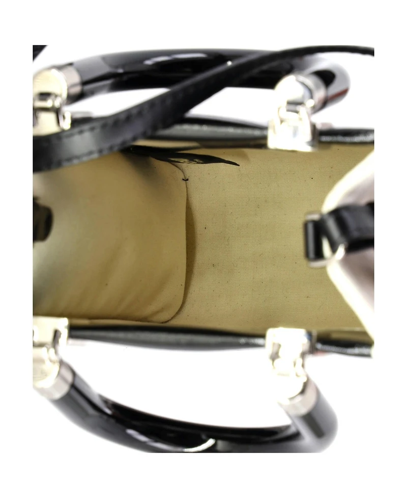 Pre-Owned Fendi Mini Sunshine Shopper Tote Patent and Canvas