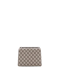 Pre-Owned Gucci Mini Dionysus Bag Gg Coated Canvas