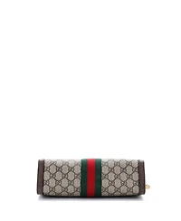 Pre-Owned Gucci Small Ophidia Chain Shoulder Bag Gg Coated Canvas