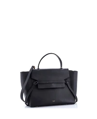 Pre-Owned Celine Mini Belt Bag Textured Leather