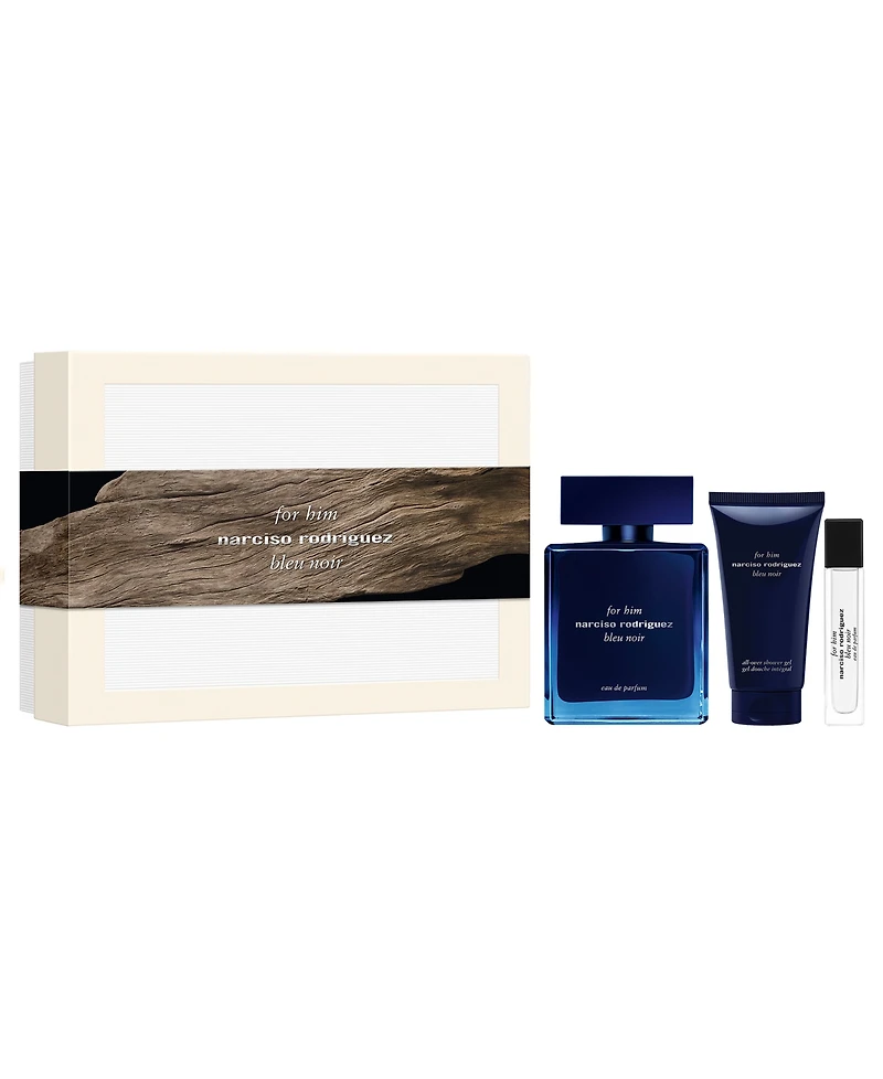Narciso Rodriguez 3-Pc. For Him Bleu Noir Eau de Parfum Gift Set