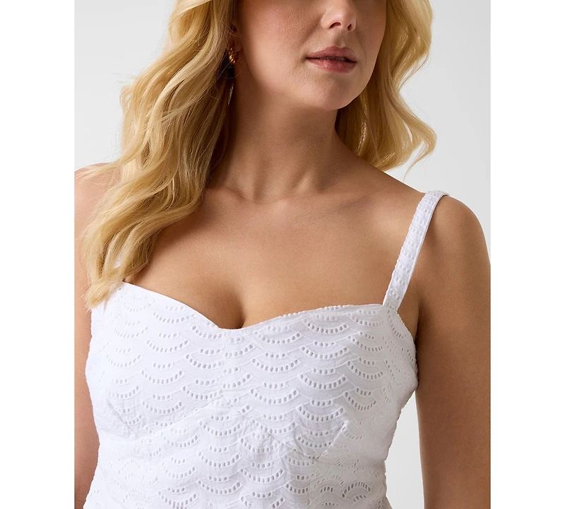 Guess Women's Sweetheart Neck Top