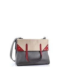 Pre-Owned Fendi Regular Flip Tote Leather